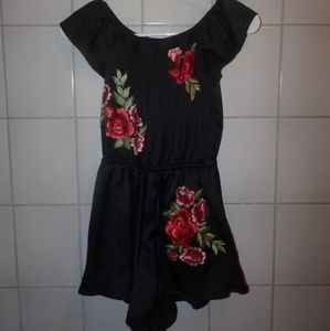 Rose Petals Romper